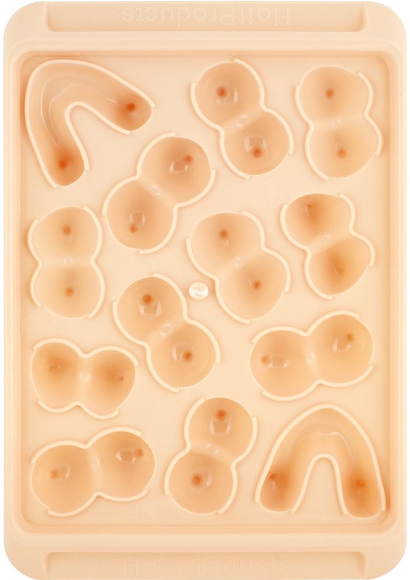 Boobie Ice Tray - Flesh - 2 Pack