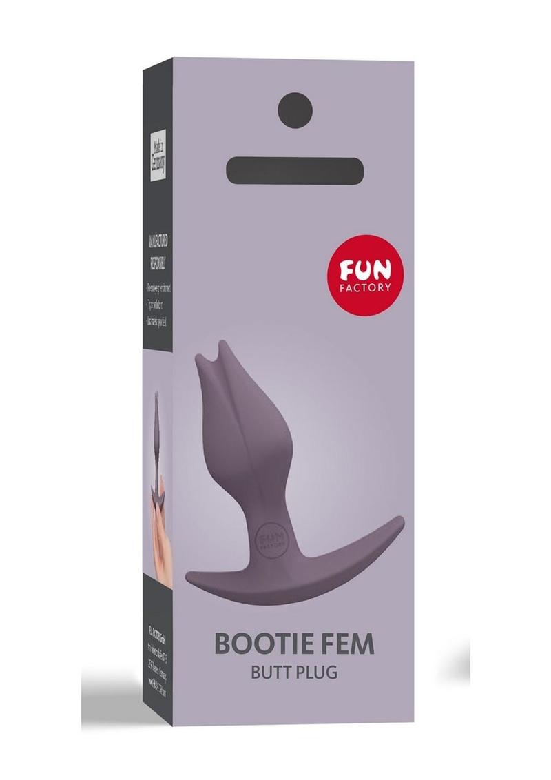 Bootie Fem Anal Plug - Dark Taupe