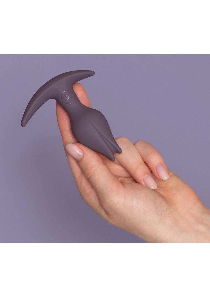 Bootie Fem Anal Plug - Dark Taupe - Tan