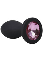 Booty Bling Jeweled Wearable Vibrating Silicone Plug