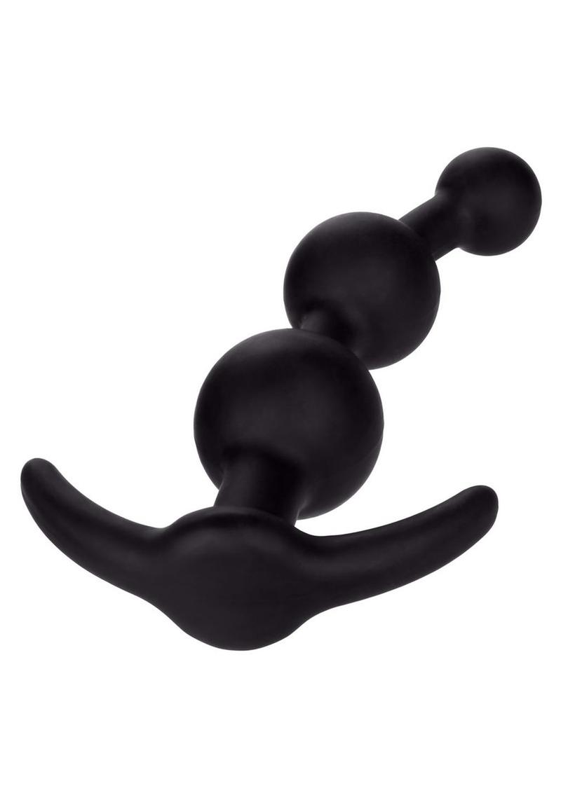 Booty Call Booty Beads Silicone Anal Beads - Black