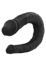 Boundless AC/DC Silicone Bendable Double Dong - Black