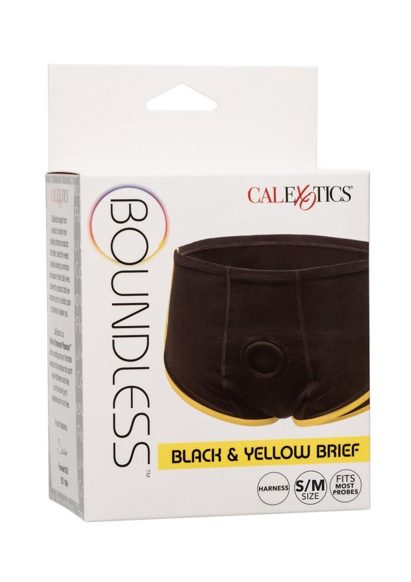 Boundless Black and Yellow Brief