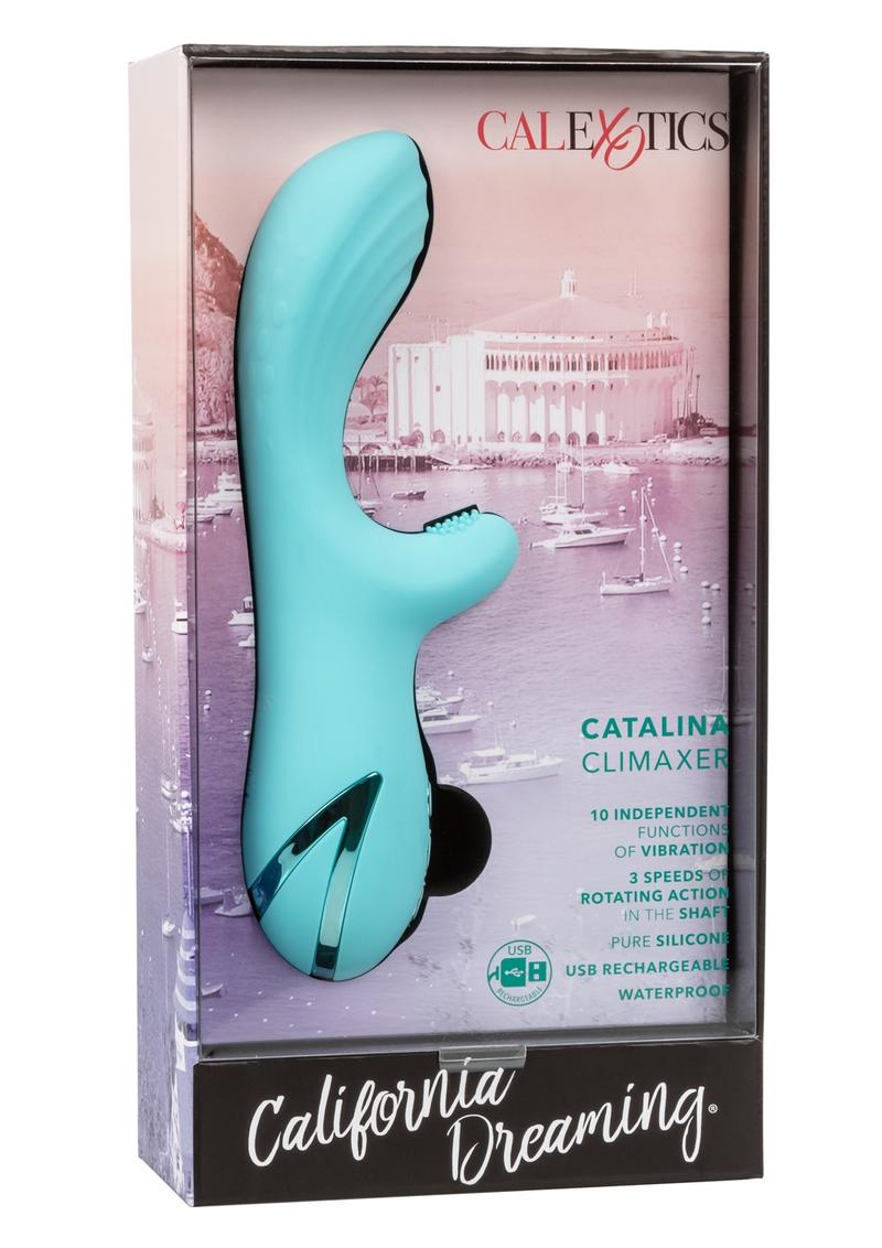 California Dreaming Catalina Climaxer Rechargeable Rotating Silicone Vibrator