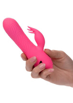 California Dreaming Sacramento Sweetie Rechargeable Silicone Dual Vibrator - Pink