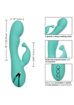 California Dreaming Tahoe Temptation Silicone Rechargeable Rabbit Vibrator