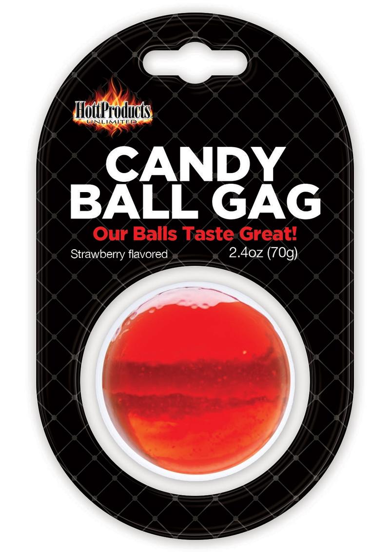 Candy Ball Gag Strawberry