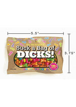 Candyprints Suck A Bag Of Dicks - 3oz - 100 Per Bag/Bag