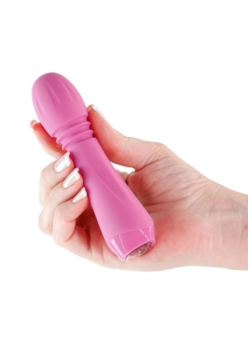 Charms Flora Rechargeable Silicone Mini Vibrator - Pink