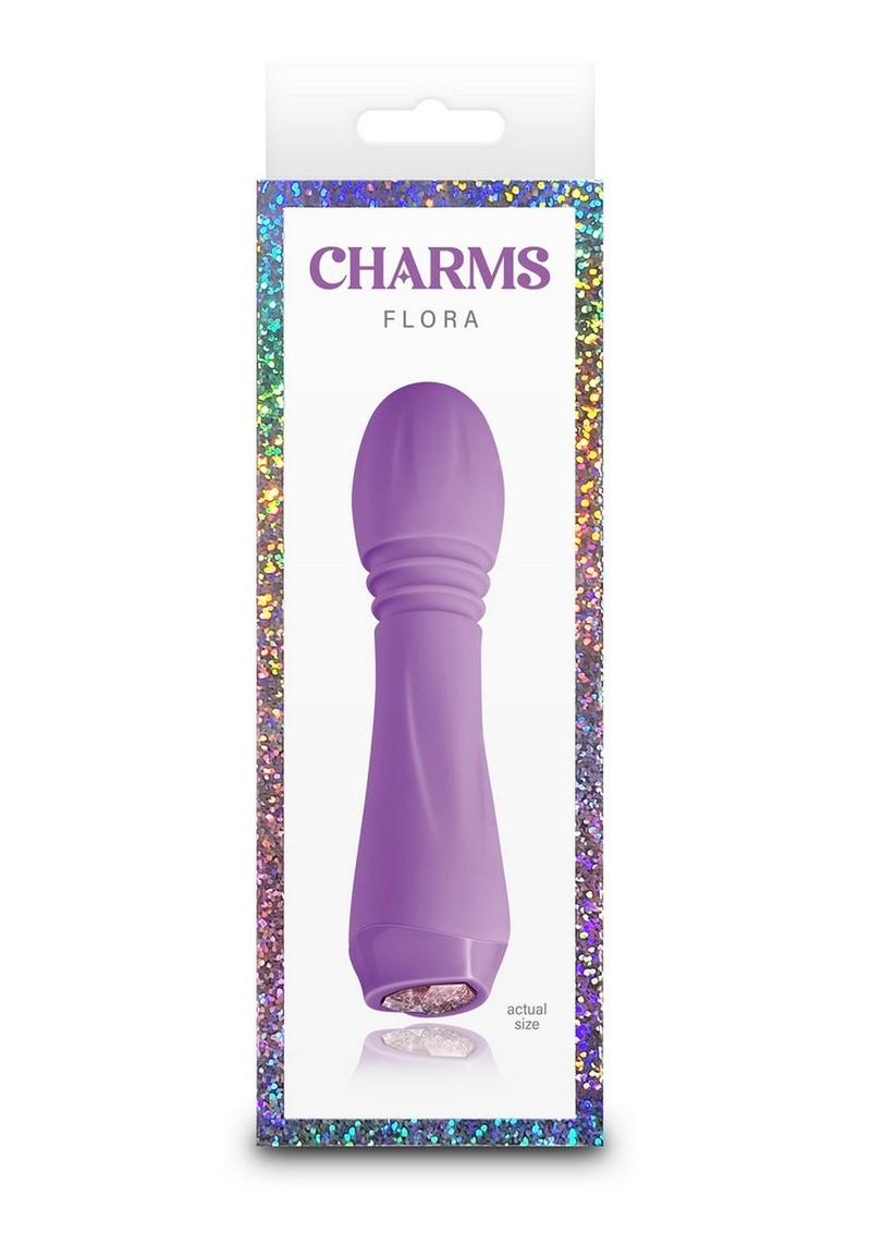 Charms Flora Rechargeable Silicone Mini Vibrator