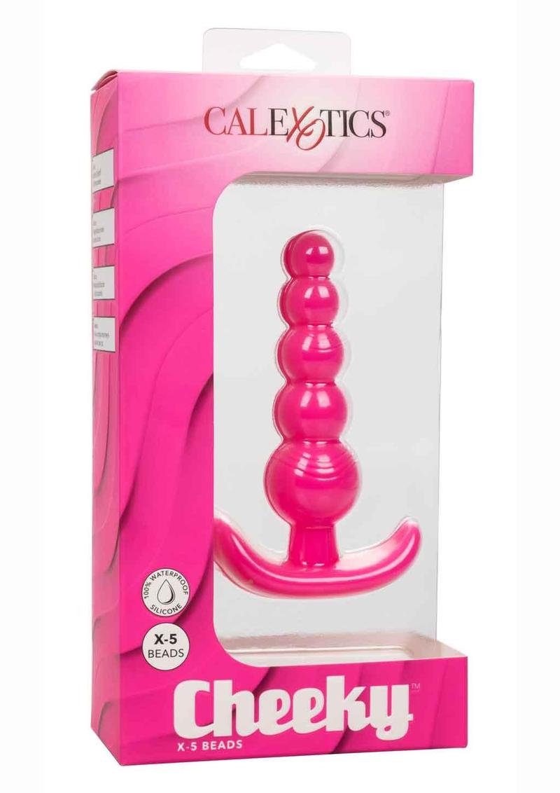 Cheeky X-5 Beads Silicone Anal Probe