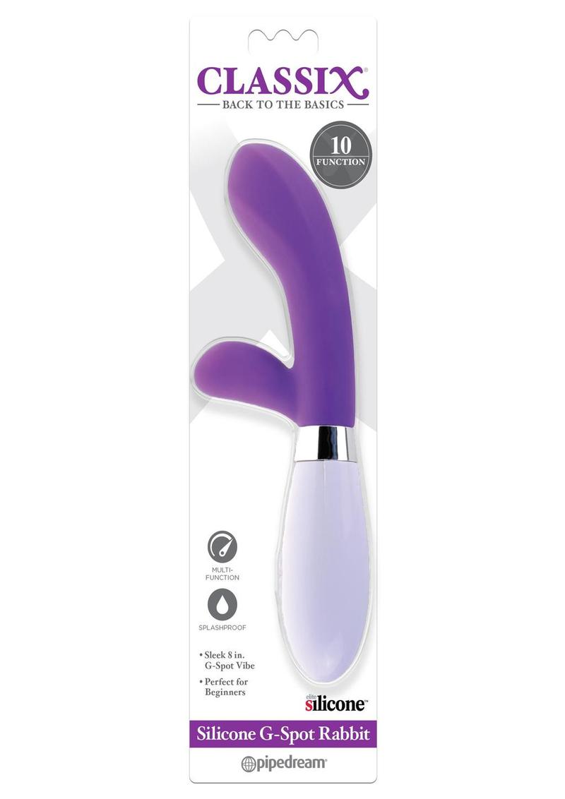 Classix Silicone G-Spot Rabbit Vibrator