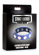 Cock Gear Leather Speed Snap Cock Ring