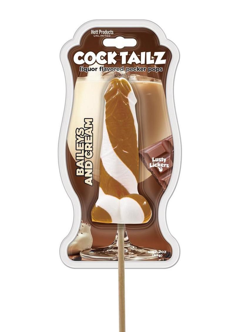 Cocktails Liquor Flavored Pecker Pops - Brown