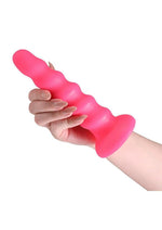Colours Twist Silicone Dildo with Suction Cup