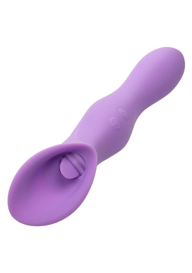 Couture Collection Dual Flickering Rechargeable Silicone Wand