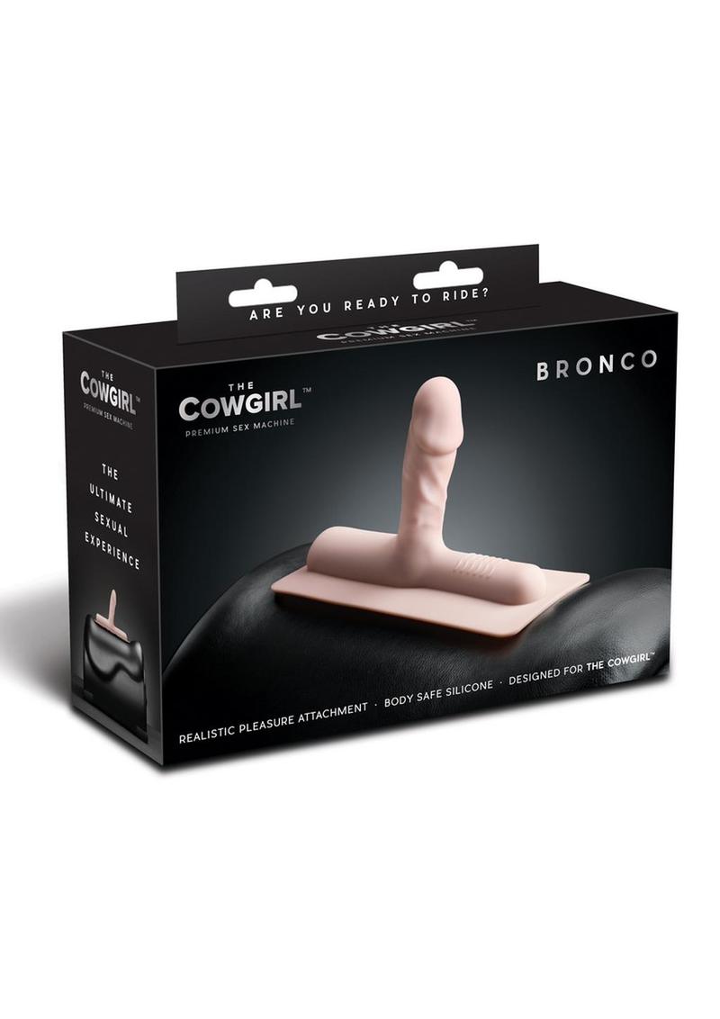 Cowgirl Bronco Silicone Attachment - Vanilla