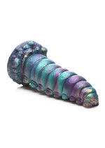 Creature Cock Chrysalis Silicone Dildo - Blue/Gold/Purple