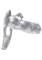 Creature Cock Snow Wolf Hollow Strap-On with Harness