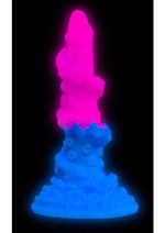 Creature Cocks Deluxe Lord Kraken Vibrating Rechargeable Silicone Glow In The Dark Dildo