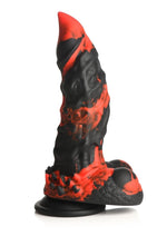 Creatiave Cocks Fire Demon Monster Silicone Dildo