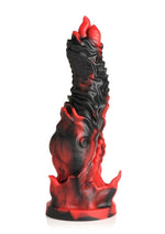 Creature Cocks Mephisto Silicone Dildo - Black/Red