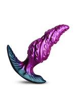 Creature Cocks Octo-Twist Silicone Anal Plug - Purple