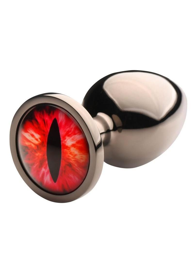 Creature Cocks Red Eye Metal Butt Plug