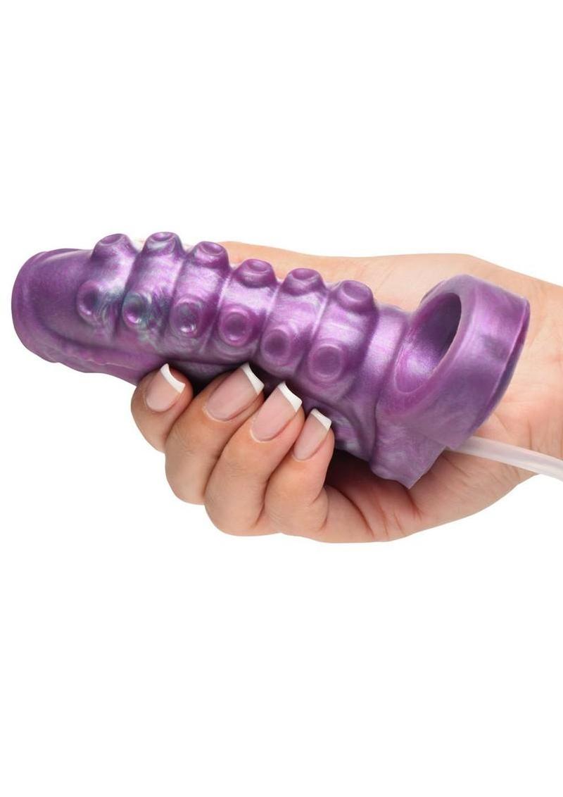 Creature Cocks Tentacle Squirting Silicone Penis Enhancer