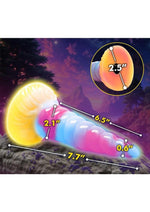 Creature Cocks Unicorn Glow In The Dark Vibrating Rechargeable Silicone Dildo