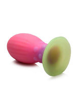 Creature Cocks Xeno Egg Glow In The Dark Silicone Egg - Glow In The Dark/Green/Pink - Large