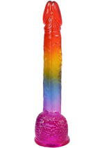 Crystal Jellies Realistic Dildo with Balls