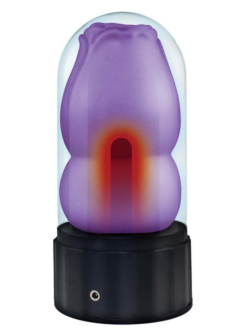 Delite Heated Rose Rechargeable Masturbator