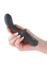 Desire Fortuna Rechargeable Silicone G-Spot Vibrator - Smoke