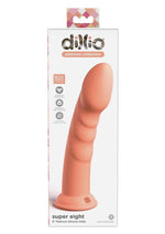 Dillio Platinum Super Eight Silicone Dildo