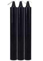 Doc Johnson Japanese Drip Candles - Black - 3 Pack