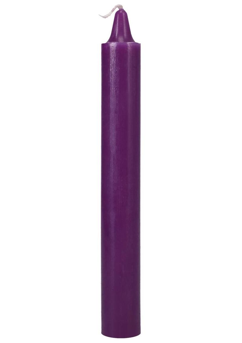 Doc Johnson Japanese Drip Candles - Purple - 3 Pack