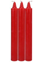 Doc Johnson Japanese Drip Candles - Red - 3 Pack