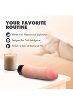 Dr. Skin Silicone Dr. Hunt Rechargeable Vibrating Dildo