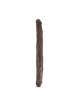 Dr. Skin Double Dildo - Chocolate - 14in