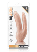 Dr. Skin Dual Penetrating Dildo with Suction Cup