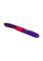 Dual Vibrating Flexi Dildo - Purple