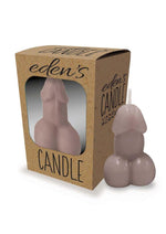 Eden's Candle Vanilla Scented Penis - Taupe - Nude