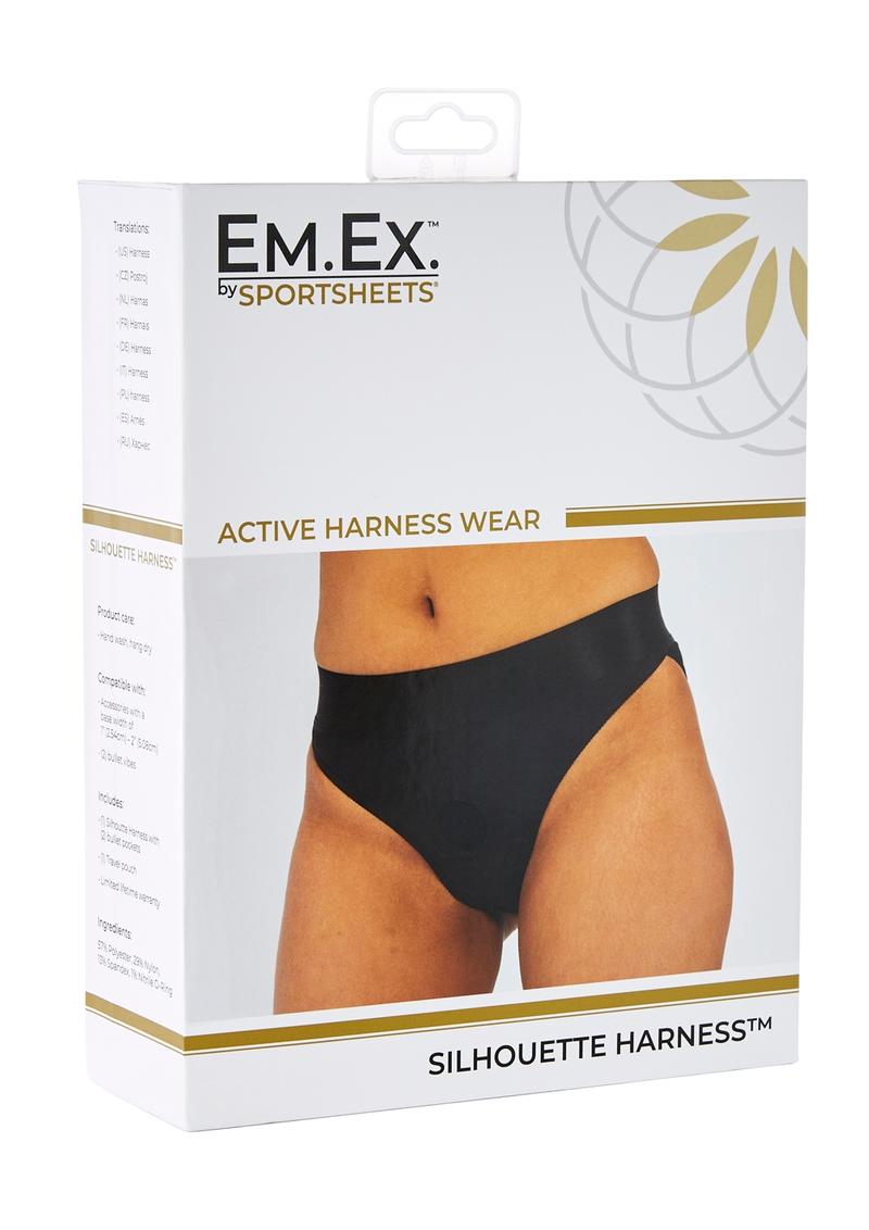 Em.Ex.. Active Harness Wear Silouette Harness Bikini Cut