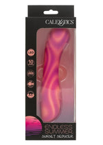 Endless Summer Sunset Seducer Light-Up Rechargeable Silicone Massager - Pink