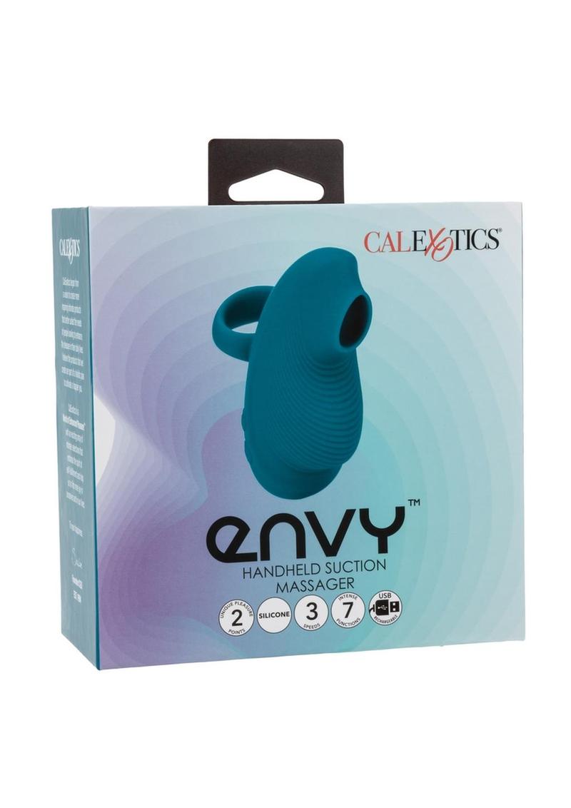 Envy Handheld Suction Rechargeable Silicone Massager