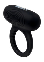 Envy Toys Trembler Remote Vibrating Rechargeable Silicone Stamina Ring - Black