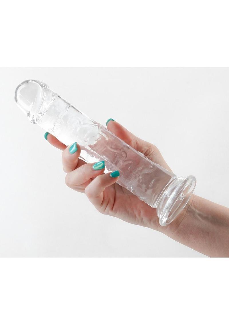 Fantasia Upper Dildo - Clear - 8in