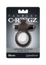 Fantasy C-Ringz Vibrating Silicone Super Cock Ring with Bullet