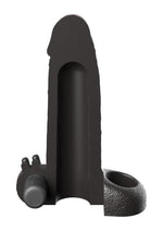 Fantasy X-Tensions Vibrating Real Feel Extension with Rechargeable Bullet